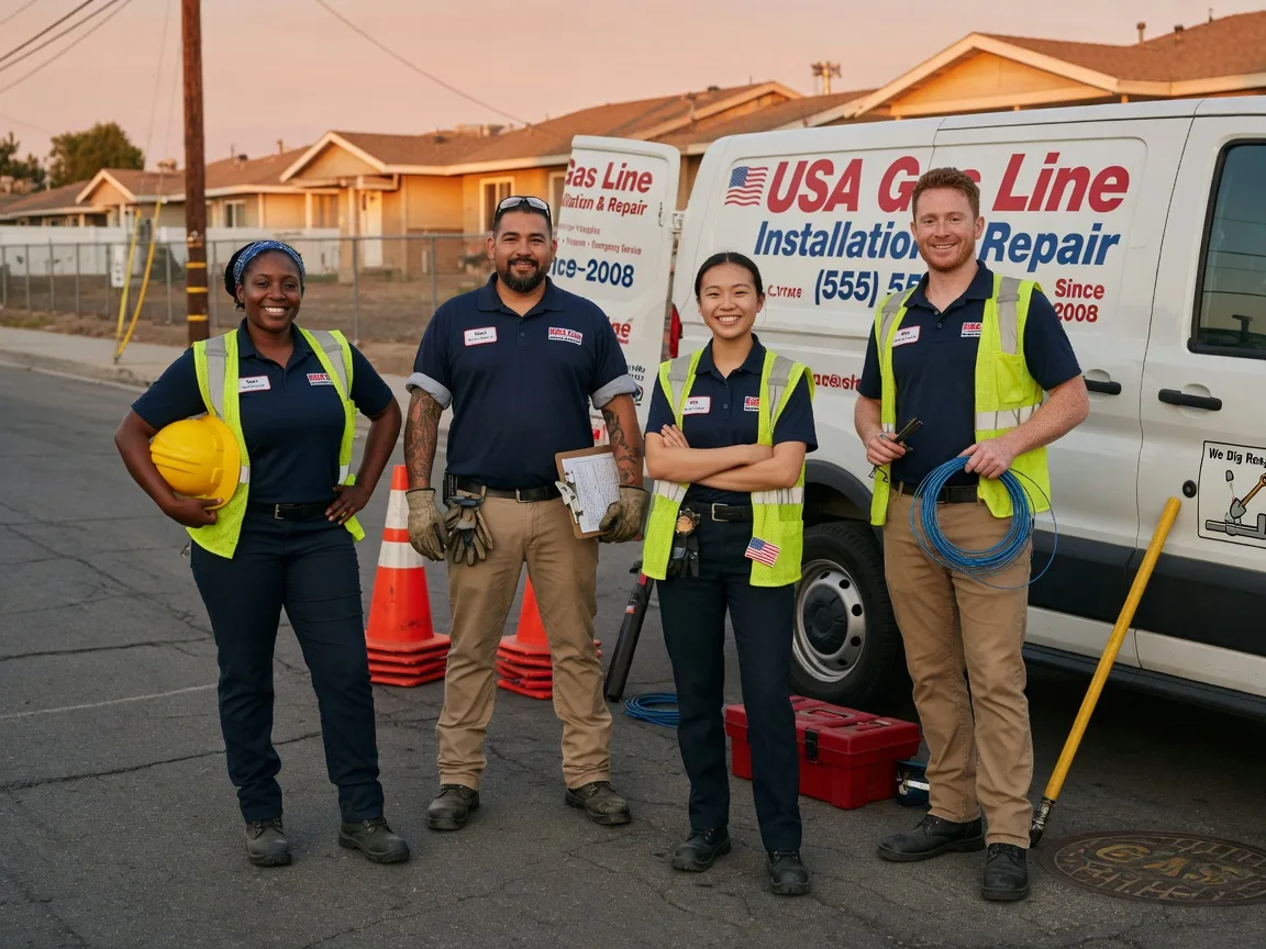 Gas Line Installation company in Marble City, OK
